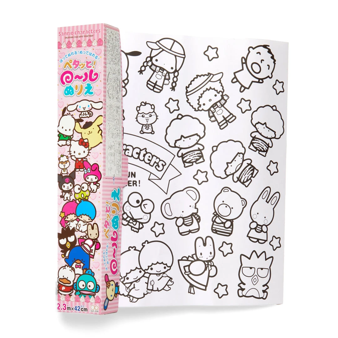 Sanrio Original Characters Hello Kitty & Friends Coloring Pages Roll 3 Sanrio Original Characters Hello Kitty & Friends Coloring Pages Roll