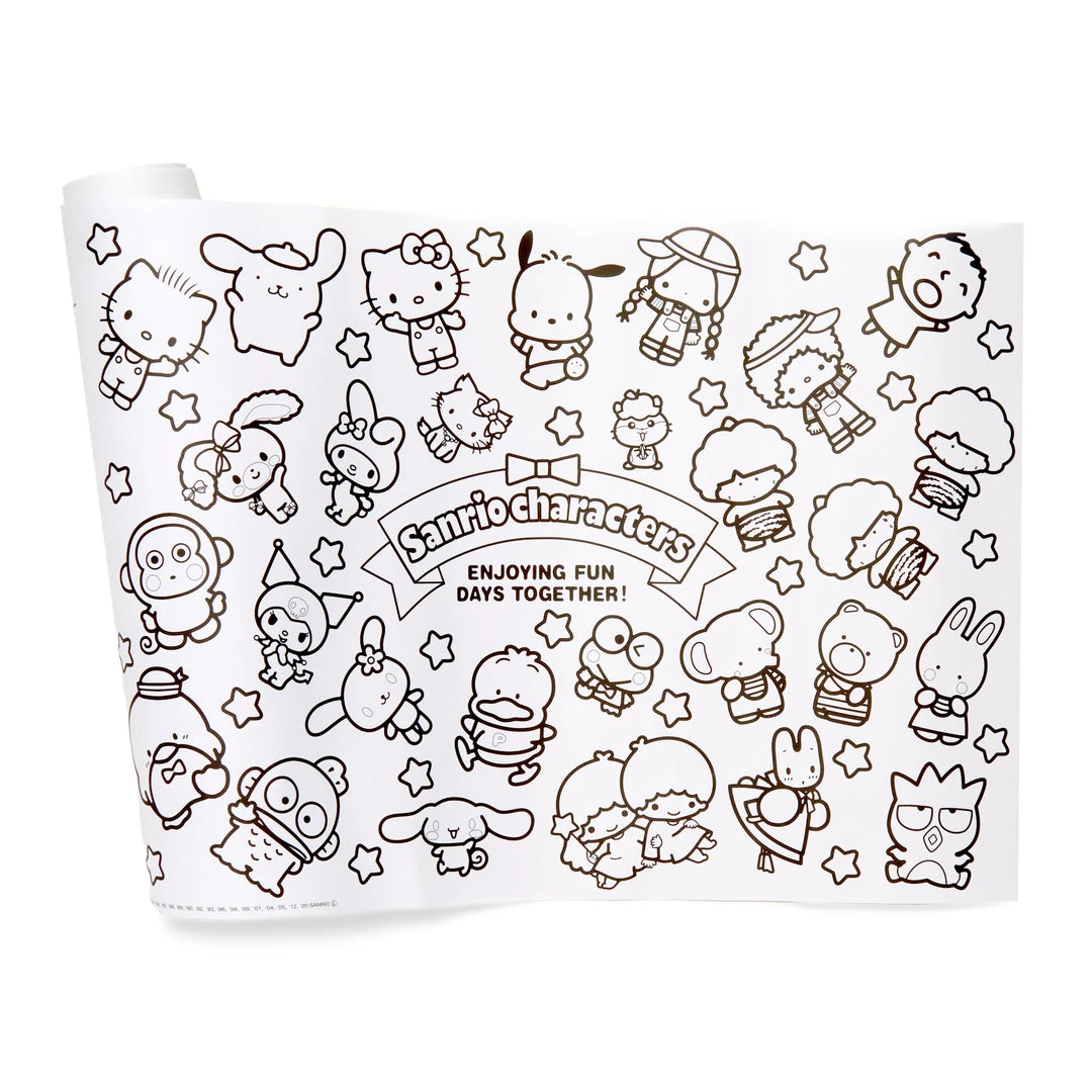 Sanrio Original Characters Hello Kitty & Friends Coloring Pages Roll 4 Sanrio Original Characters Hello Kitty & Friends Coloring Pages Roll