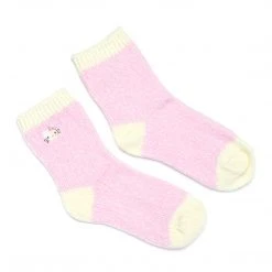 Japan Original Characters Hello Kitty Embroidered Chenille Ankle Socks