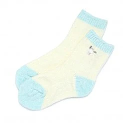 Japan Original Pochacco Embroidered Chenille Ankle Socks