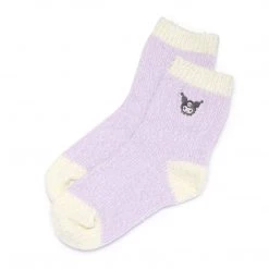 Japan Original Bags+ Kuromi Embroidered Chenille Ankle Socks