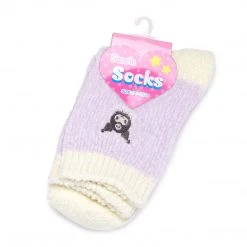 Japan Original Bags+ Kuromi Embroidered Chenille Ankle Socks