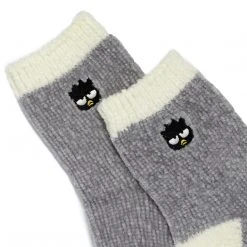 Japan Original Badtz-maru Embroidered Chenille Ankle Socks Bags+