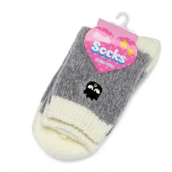 Japan Original Badtz-maru Embroidered Chenille Ankle Socks Bags+