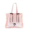 Japan Original Bags+ My Melody Velvet Tote Bag (Midnight MeloKuro)