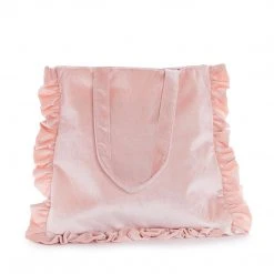 Japan Original Bags+ My Melody Velvet Tote Bag (Midnight MeloKuro)