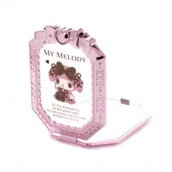 Japan Original My Melody Folding Compact Mirror (Midnight MeloKuro)