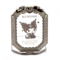 Japan Original Kuromi Folding Compact MIrror (Midnight MeloKuro) Home
