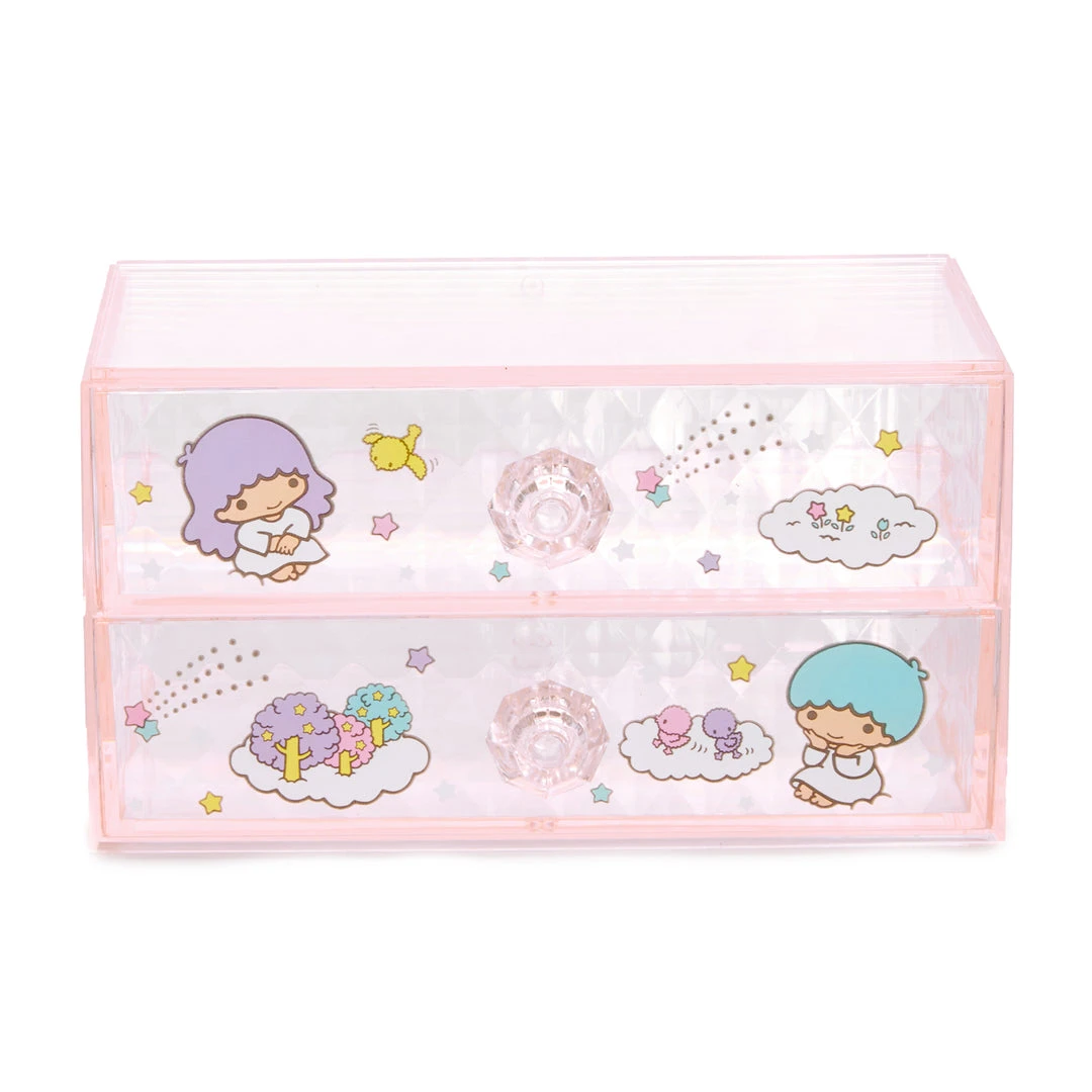 Japan Original LittleTwinStars 2-Drawer Desk Organizer 3 Japan Original LittleTwinStars 2-Drawer Desk Organizer