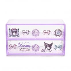 Japan Original Home Kuromi 2-Drawer Desk Organizer