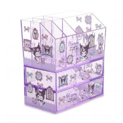 Japan Original Home Kuromi 2-Drawer Desk Organizer