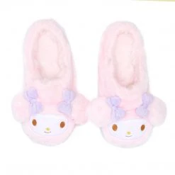 Japan Original My Melody Plush House Slippers