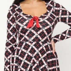 Hello Kitty X Unique Vintage Hello Gorgeous Flare Dress Characters