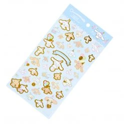 Sanrio Original New Cinnamoroll Gold Accent Sticker Sheet