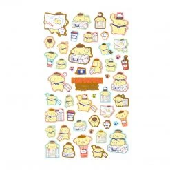 Sanrio Original Pompompurin Gold Accent Sticker Sheet