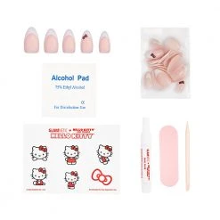 Hello Kitty X Glamnetic Press-on Nail Kit Home