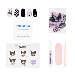 Kuromi X Glamnetic Press-on Nail Kit