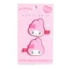 Japan Original My Melody Hair Clips (Emo Kyun Series) New
