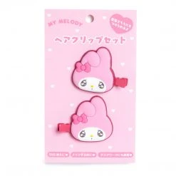 Japan Original My Melody Hair Clips (Emo Kyun Series) New