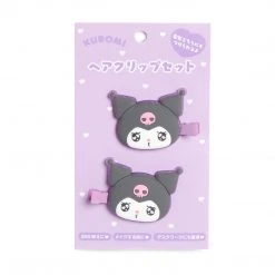 Japan Original Kuromi Hair Clips (Emo Kyun Series)