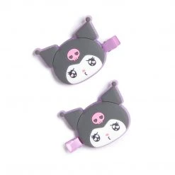 Japan Original Kuromi Hair Clips (Emo Kyun Series)