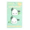 Japan Original Pochacco Hair Clips (Emo Kyun Series) New 1 Japan Original Pochacco Hair Clips (Emo Kyun Series) New