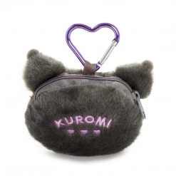 Japan Original Kuromi Carabiner Coin Purse (Emo Kyun Series)