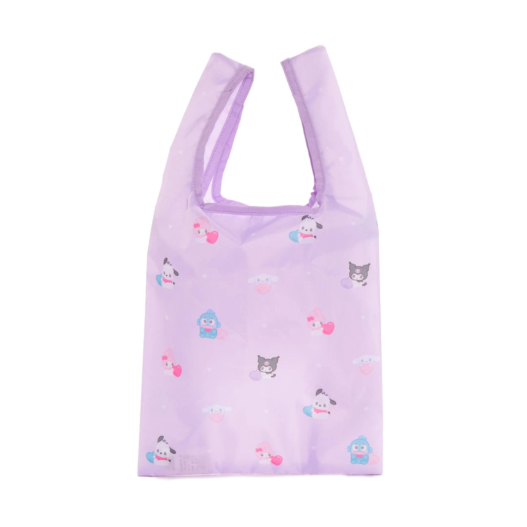Japan Original Sanrio Characters Reusable Tote Bag (Emo Kyun Series) New 5 Japan Original Sanrio Characters Reusable Tote Bag (Emo Kyun Series) New