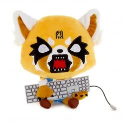 Gund/Spin Master New Aggretsuko Keyboard Rage Plush