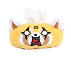 Sanrio Aggretsuko Tissue Box Cover: Rage