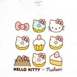 Hybrid Apparel Characters Hello Kitty X Pusheen Sweet Snacks Tee