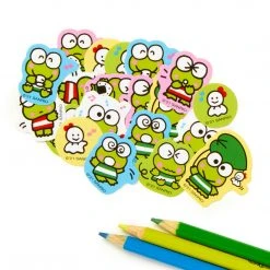 HUNET USA Characters Keroppi Mini Sticker Pack