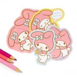 HUNET USA My Melody Sayings Big Sticker Pack