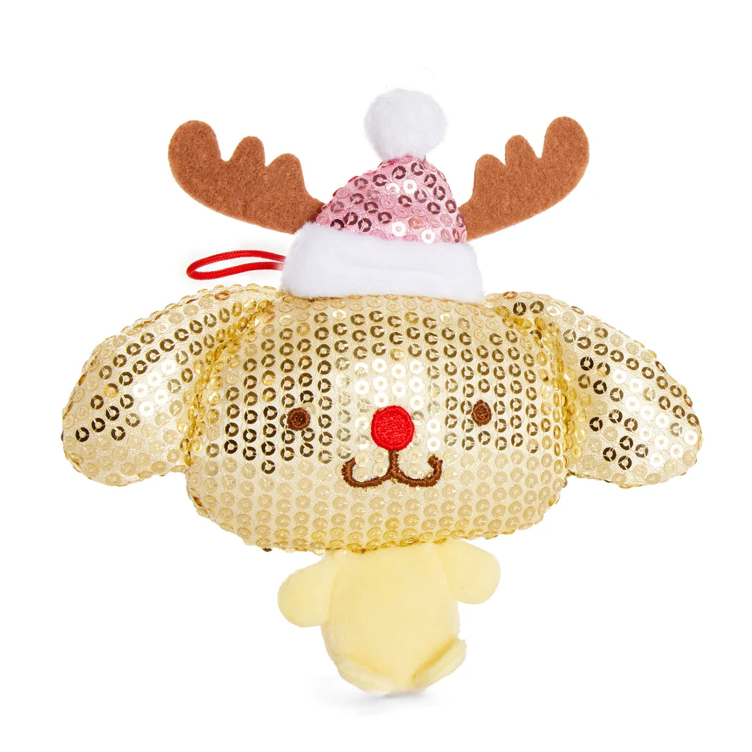 HUNET USA Characters Holiday 2021 Sequin Pompompurin Ornament 3 HUNET USA Characters Holiday 2021 Sequin Pompompurin Ornament