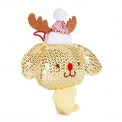 HUNET USA Characters Holiday 2021 Sequin Pompompurin Ornament 10 HUNET USA Characters Holiday 2021 Sequin Pompompurin Ornament