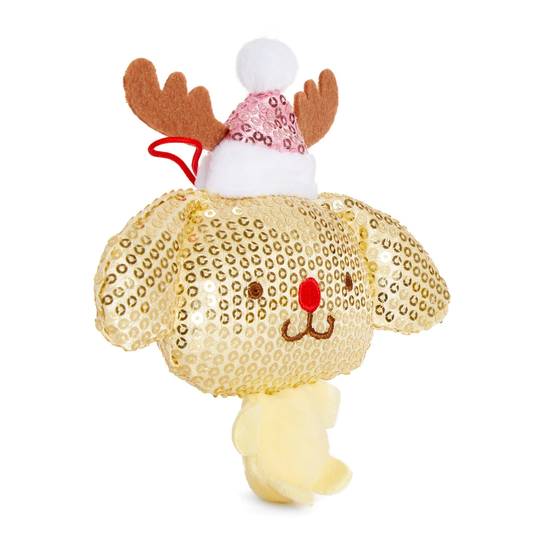 HUNET USA Characters Holiday 2021 Sequin Pompompurin Ornament 6 HUNET USA Characters Holiday 2021 Sequin Pompompurin Ornament