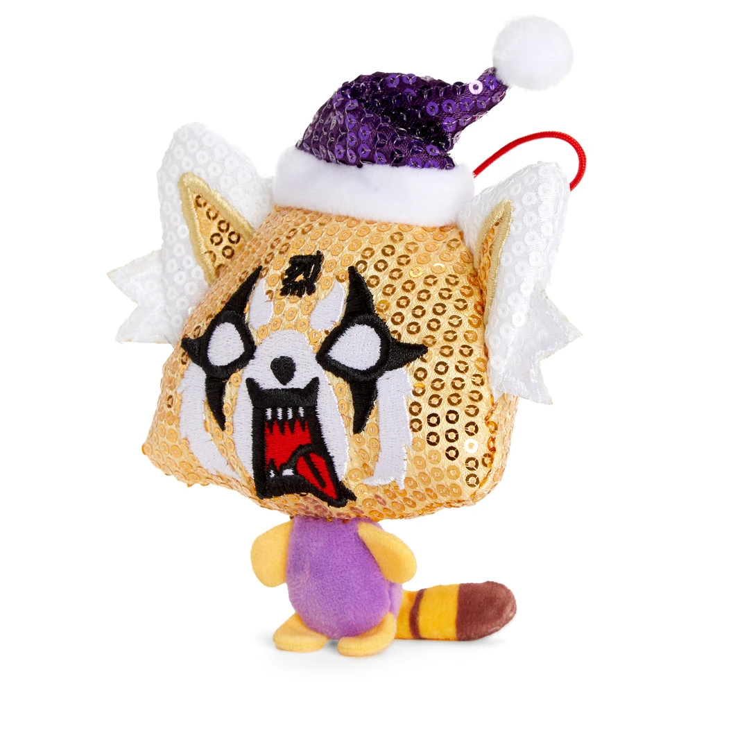 HUNET USA Holiday 2021 Sequin Aggretsuko Ornament 6 HUNET USA Holiday 2021 Sequin Aggretsuko Ornament