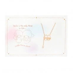 Global License LittleTwinStars Gold Outline Necklace Bags+