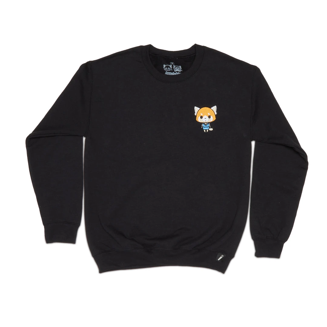 RIPPLE JUNCTION Aggretsuko Sanrio Original Embroidered Crewneck 3 RIPPLE JUNCTION Aggretsuko Sanrio Original Embroidered Crewneck