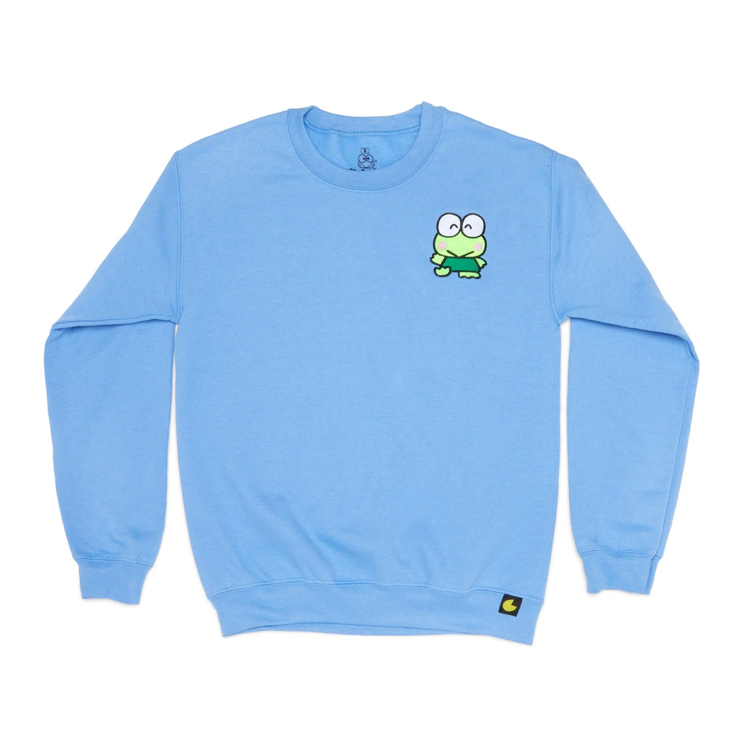 RIPPLE JUNCTION Keroppi Sanrio Original Embroidered Crewneck 3 RIPPLE JUNCTION Keroppi Sanrio Original Embroidered Crewneck