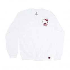 RIPPLE JUNCTION Characters Hello Kitty Sanrio Original Embroidered Crewneck