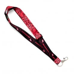 HUNET USA Characters Hello Kitty Paisley Lanyard