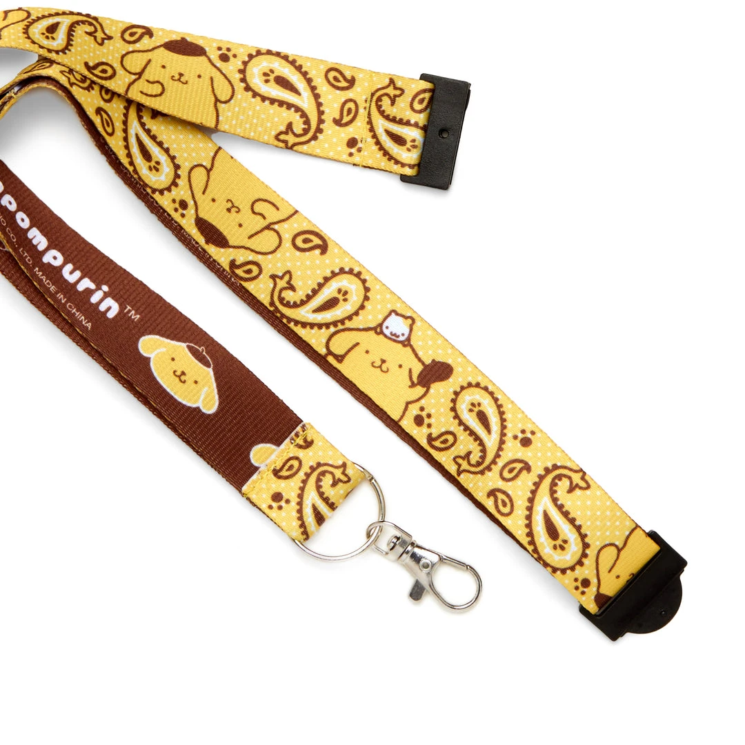 HUNET USA Characters Pompompurin Paisley Lanyard 4 HUNET USA Characters Pompompurin Paisley Lanyard