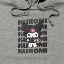 Printful Characters Kuromi Watashi Wa Unisex Hoodie