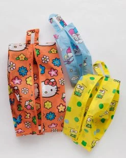 Baggu Corporation Hello Kitty & Friends X Baggu 3D Zipper Pouch Set Bags+