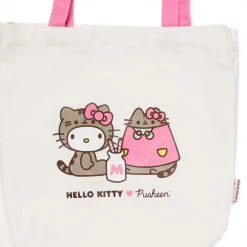 Blueprint Collections Hello Kitty X Pusheen Canvas Tote Bag Bags+