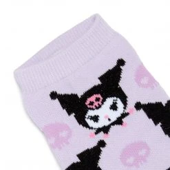 NAKAJIMA CORPORATION Kuromi Skull Low-cut Socks Bags+