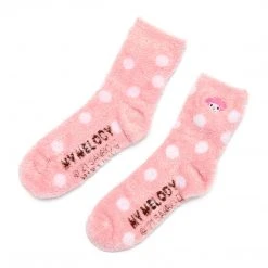 NAKAJIMA CORPORATION Characters My Melody Fuzzy Polka-dot Socks