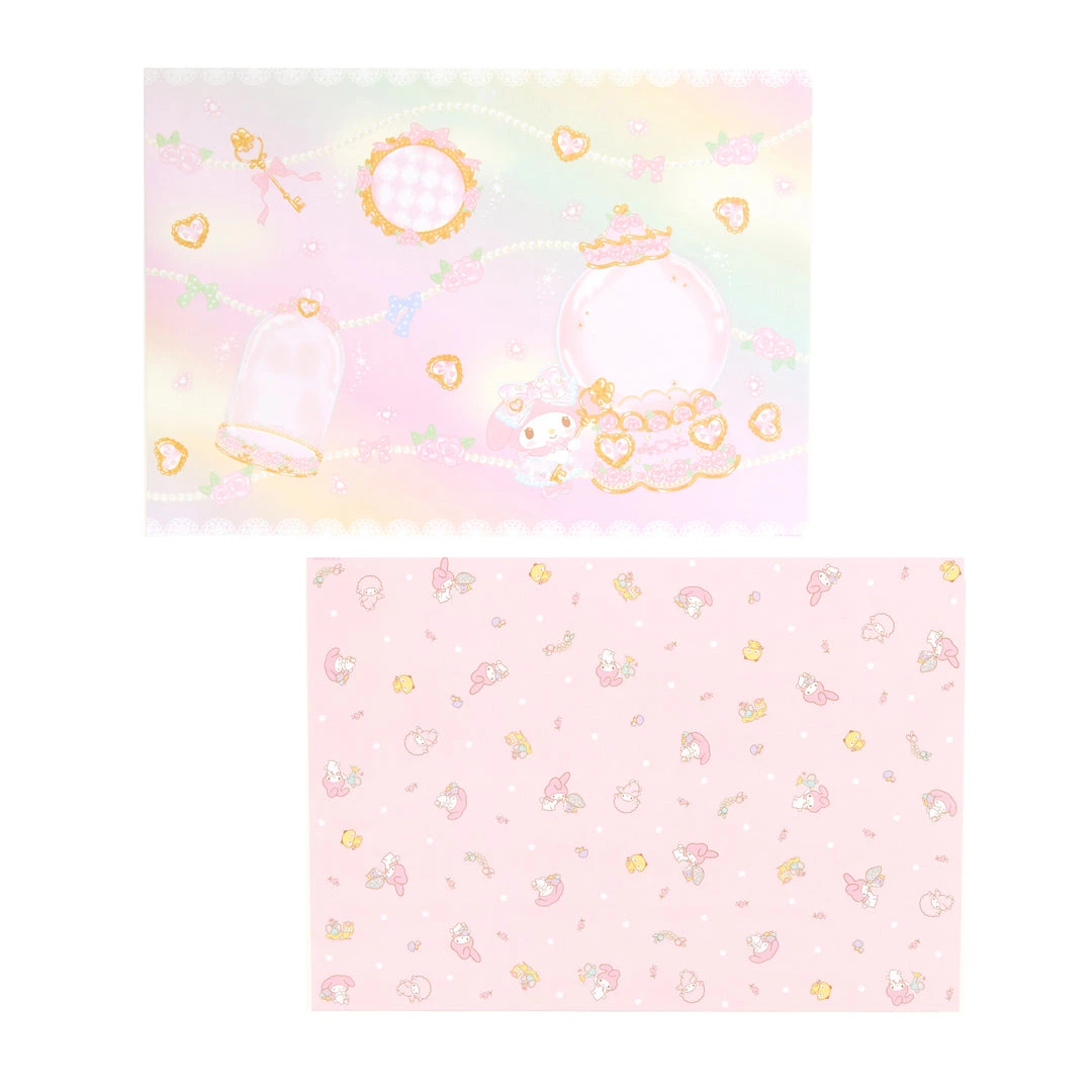 Japan Original My Melody Printed Sheet Set (10 Designs) Characters 6 Japan Original My Melody Printed Sheet Set (10 Designs) Characters