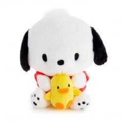 NAKAJIMA CORPORATION New Pochacco & Pi-chan 7" Plush (With Friends Series)